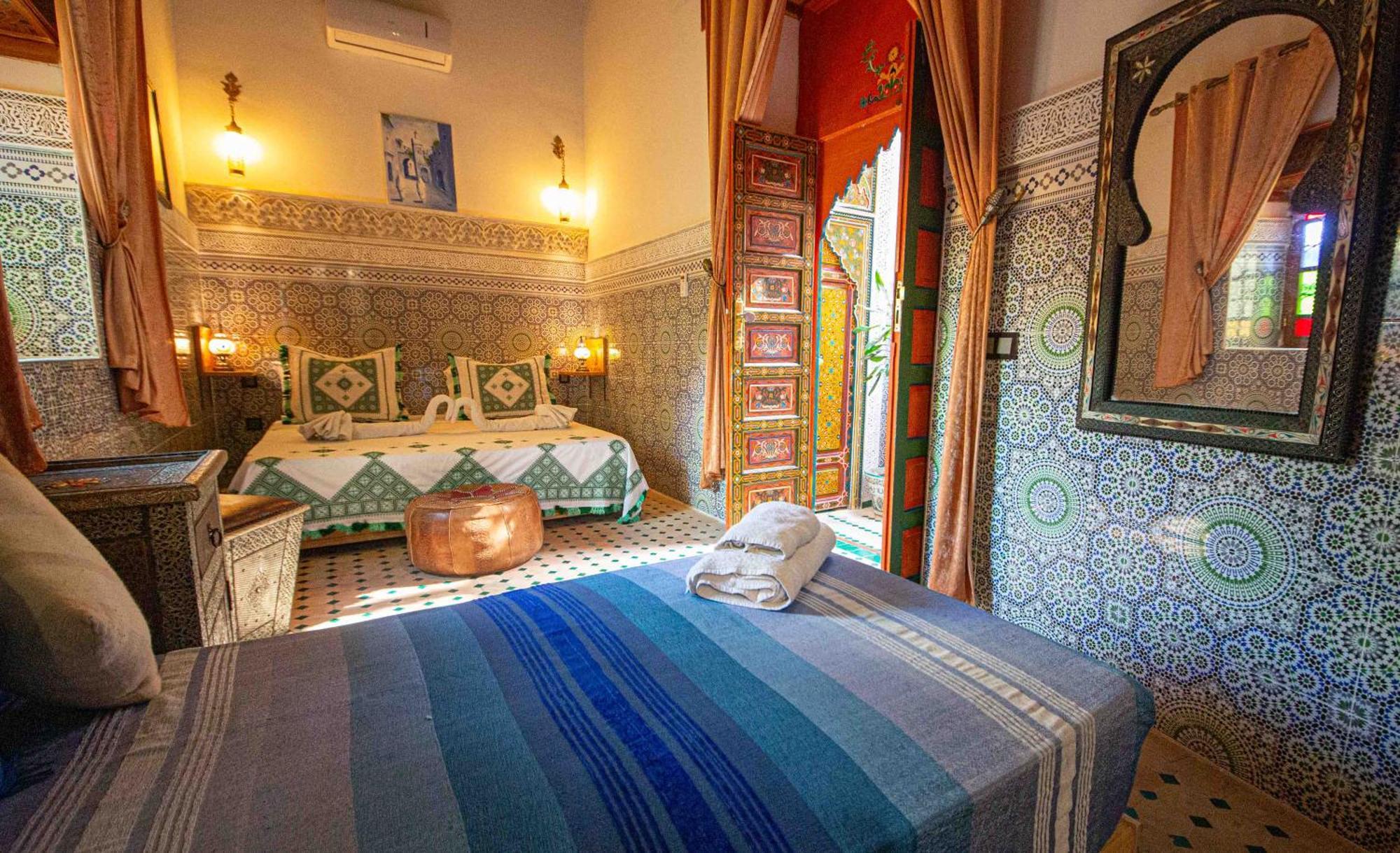 Riad Le Petit Patrimoine De Fès Exteriér fotografie